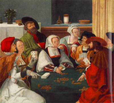 Card Players, Lucas van Leyden, c. 1520