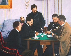 The Card Players, Gustave Caillebotte, 1880