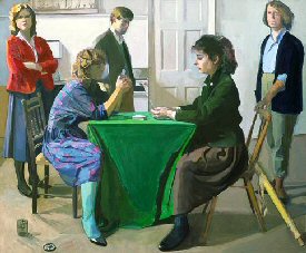 The Card Players, Paul Gopal-Chowdhury, 1984